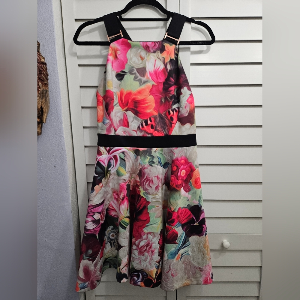 Ted Baker Floral Dress Size 8